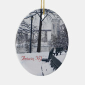 "Vue sur le pont Hellgate" Ornement Astoria (Droite)