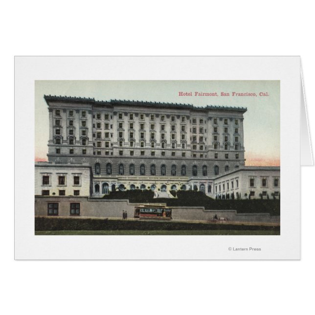 Vue sur l'hôtel Fairmont (Devant horizontal)