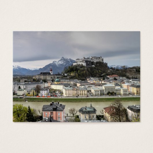 Vue sur Salzbourg Autriche (Devant)