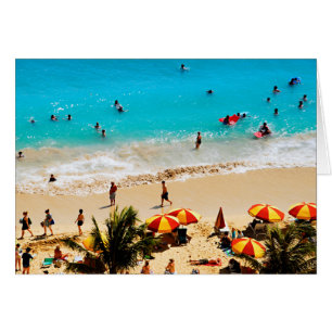 Vue surélevée de la scène de Waikiki Beach, Honolu