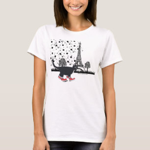 Vue-voir dans le bébé de Paris - T-shirt de poup