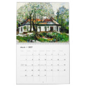 Vues de jardin impressionnistes – Calendrier (Mar 2027)