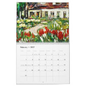 Vues de jardin impressionnistes – Calendrier (Feb 2027)