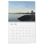 Vues de la ville Reykjavik Islande Calendrier du m (Mar 2026)
