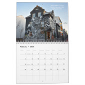 Vues de la ville Reykjavik Islande Calendrier du m (Feb 2026)