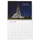 Vues de la ville Reykjavik Islande Calendrier du m (Jan 2026)