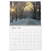 Vues du calendrier mural Vermont 2022 (Feb 2027)