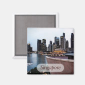 Vues Skyscraper : Singapore Magnet (Recto/Verso)