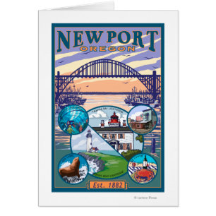 Vues sur la ville - Newport, Oregon