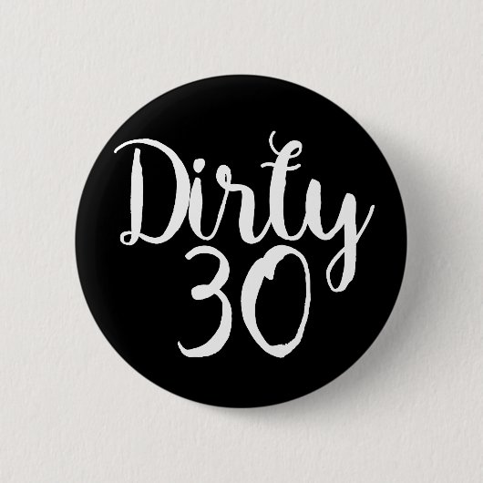 vuil 30 ronde button 5,7 cm (Voorkant)