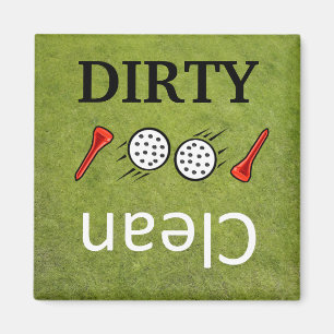 Vuil-Clean golf Vaatwasser Magneten