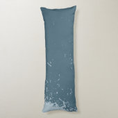 Vuil Grunge Geborsteld Polyester Lichaamskussen (Achterkant (Verticaal))