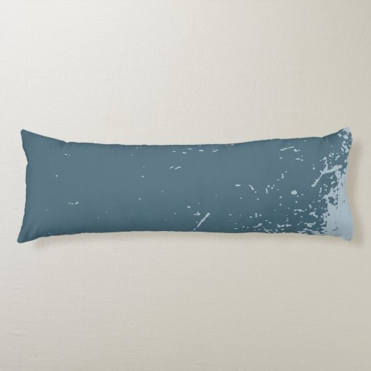 Vuil Grunge Geborsteld Polyester Lichaamskussen (Voorkant)