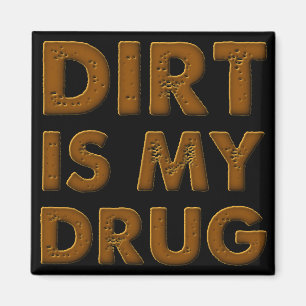 Vuil Is Mijn Drug Dirt Bike Motocross Koelkastmagn Magneet