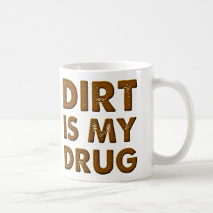 Vuil Is Mijn Drug Dirt Bike Motocross Mok Grappige
