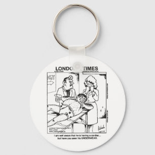 Vuil Ondergoed & Ziekenhuizen Grappige Cadeaus & T Sleutelhanger