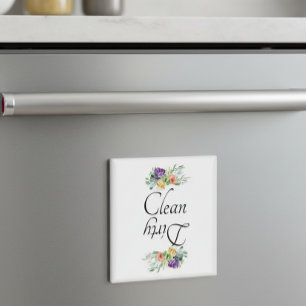 Vuil Schone Magnetron Magnet Bloem Bloemen Magneet