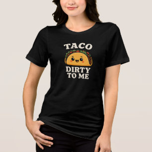 Vuil Tacο T-shirt   Humοristisch eten-liefhebber o
