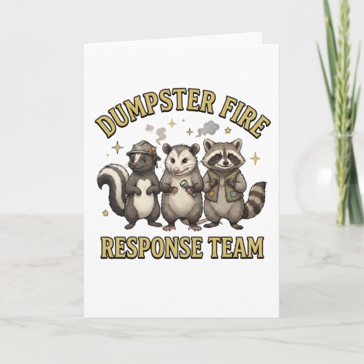 Vuilcontainer Brand Respons Team Wasbeer Opossum G Kaart (Voorkant)