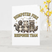 Vuilcontainer Brand Respons Team Wasbeer Opossum G Kaart (Gele Bloem)