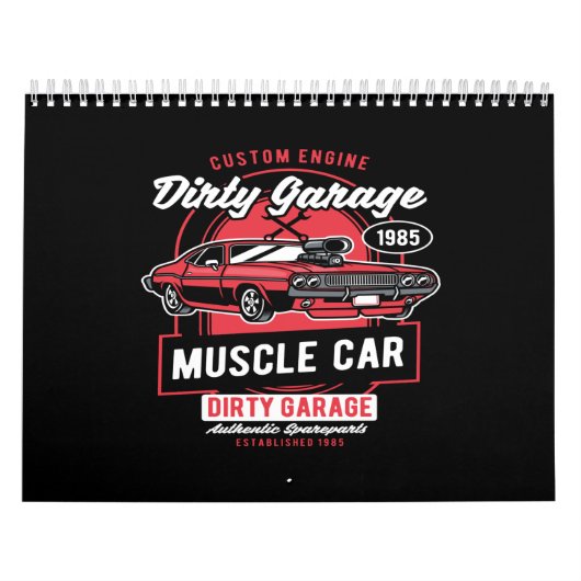 vuile garage kalender (Hoes)