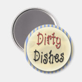 Vuile gerechten magneet (Voorkant / Achterkant)