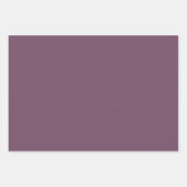 Vuile Paars (vaste kleur) Inpakpapier Vel (Voorkant)