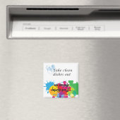 Vuile/Schone schotelmagneet Magneet (Insitu (Vaatwasser))