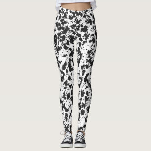 Vuile spattextuurachtergrond of Abstracte spatter Leggings