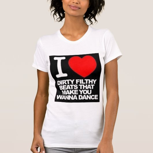 vuile vleermuizen t-shirt (Voorkant)