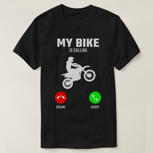 vuilfiets t-shirt (Design voorkant)