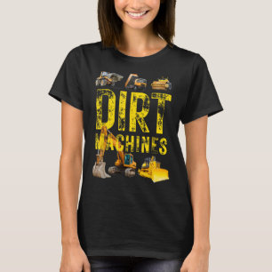 Vuilmachines Bouwwagen Voertuigen T-shirt