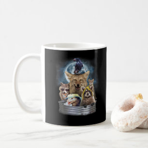 Vuilnis Dieren die naar de Maan Huilen Grappig Tea Koffiemok