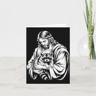 Vuilnis Panda Jezus Wasbeer Vernield Wasbeer Dier Kaart