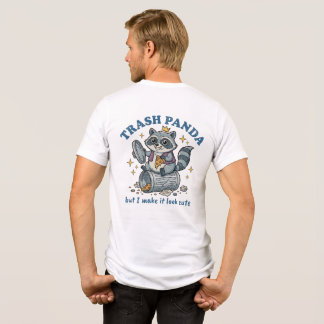 Vuilnis Wasbeer Maar Ik Maak Het Leuk Grappige Was Tri-Blend Shirt