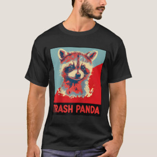 Vuilnis Wasbeer Wasbeer Dier Honkbal T-shirt
