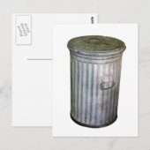 vuilnisbak briefkaart (Voorkant / Achterkant)