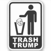 vuilnisbak sticker (Voorkant)