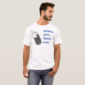 vuilnisbak t-shirt (Voorkant volledig)