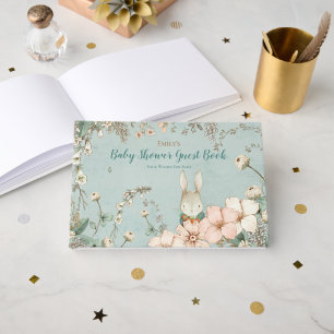 vuilnisbakken willen Baby shower Gastenboek