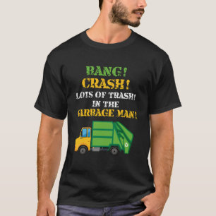 Vuilnisman Kostuum Vuilniswagens T-Shirt