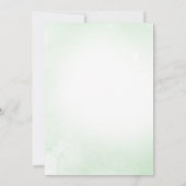 Vuilniswagen 1e verjaardagsfeest kaart (Achterkant)