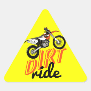 Vuilniswagen Driehoek Sticker