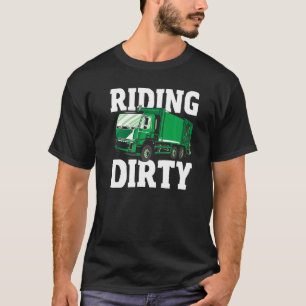 Vuilniswagen met vuilniswagen t-shirt