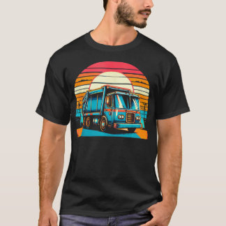 Vuilniswagen Vuilnisdag Design 10 T-shirt