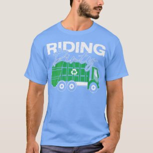 Vuilniswagen Vuilnisman Recycling T-shirt