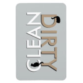 Vuilschone Cat Vaatwasser Magneet - LG (Verticaal)