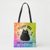 Vuilt u met fluffin Fluff Kitty Cat Draagtas (Voorkant)