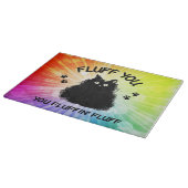 Vuilt u met fluffin Fluff Kitty Cat Snijplank (Hoek)