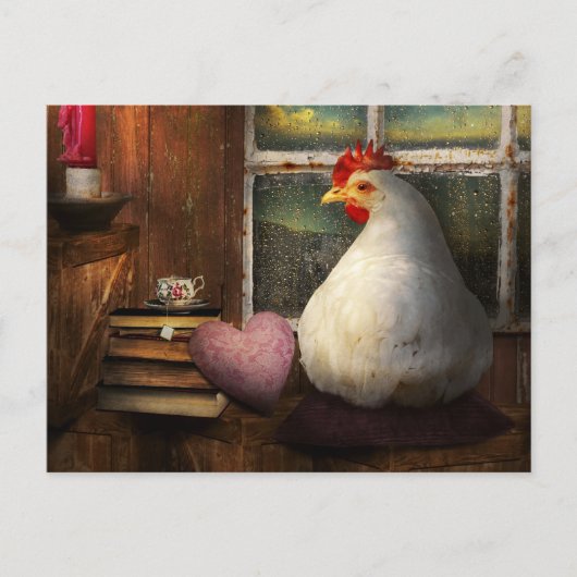 Vuilweerder - Opgevuld Briefkaart (Voorkant)